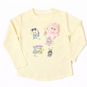 Franela beige labubu